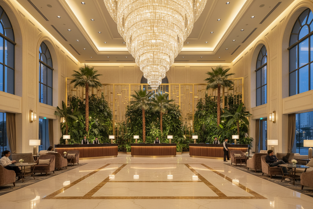 Dubai Hotel Lobby