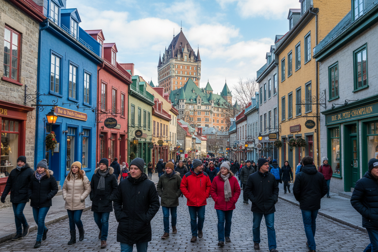 Old Quebec City Canada