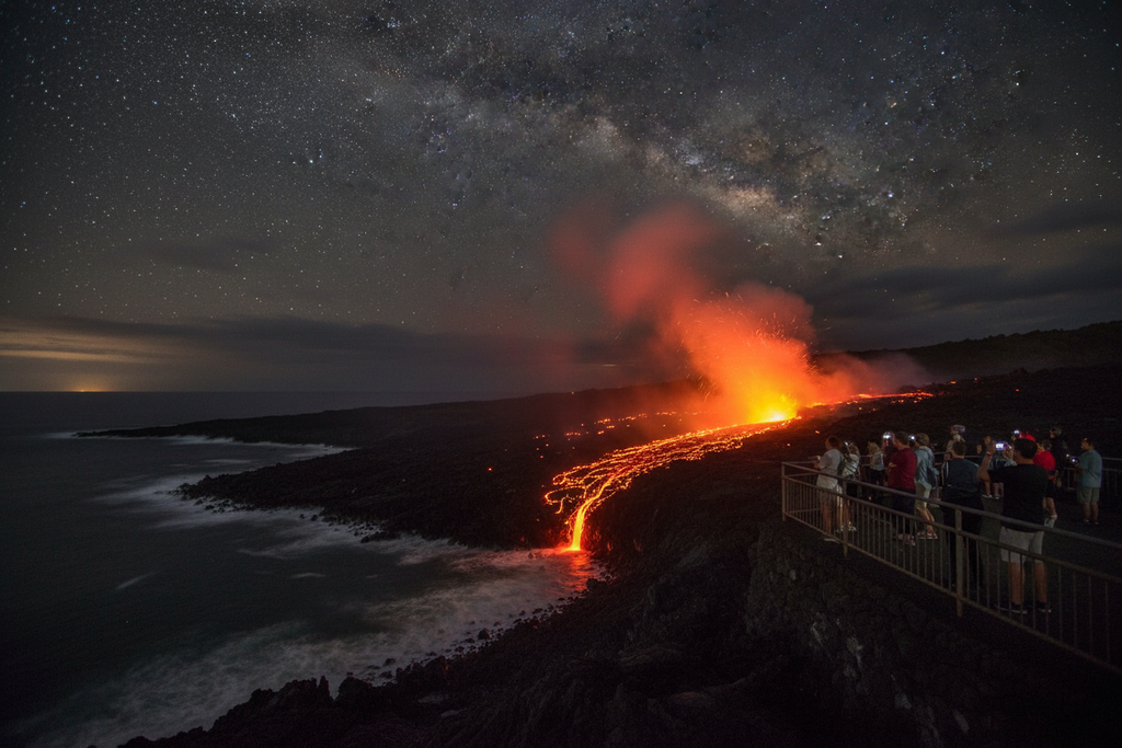 Hawaii Volcanoes National Park lava