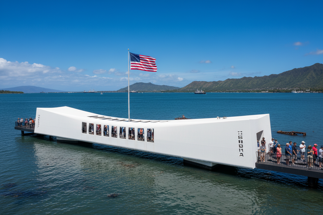 Pearl Harbor memorial Honolulu Hawaii