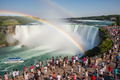 Tourists at Niagara Falls Canada