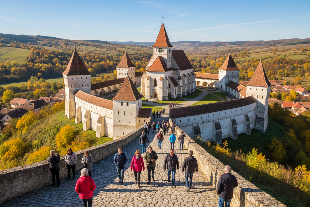 Biertan fortified church Transylvania