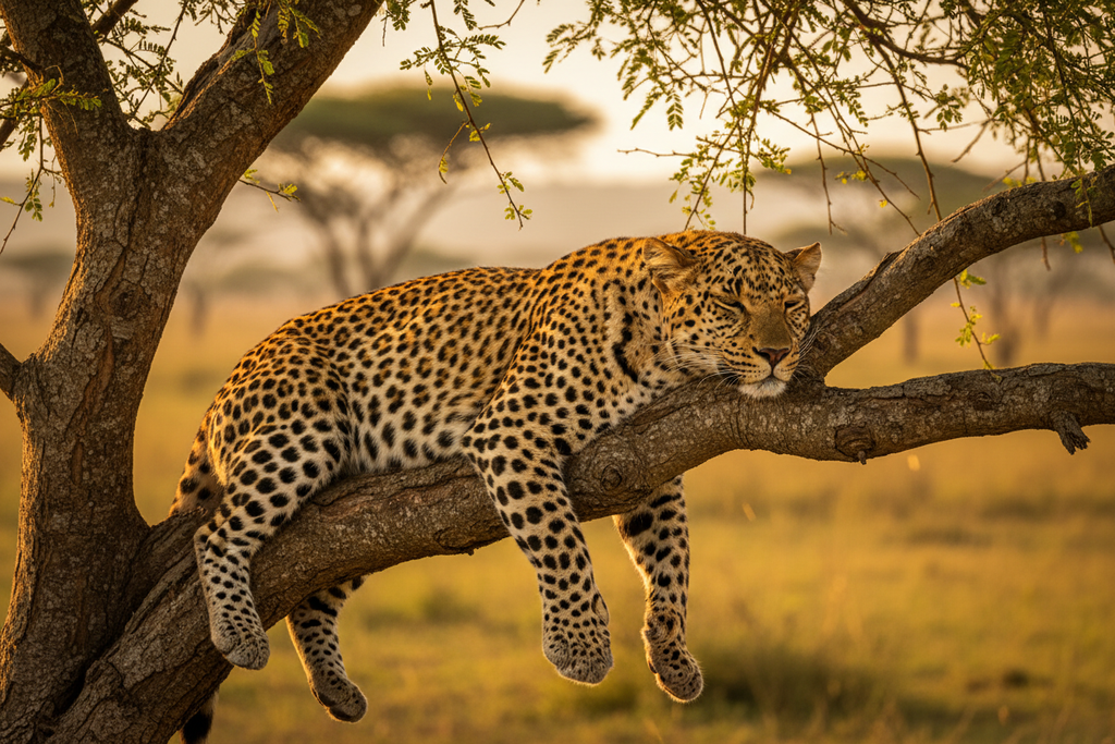 Leopard in Tree
