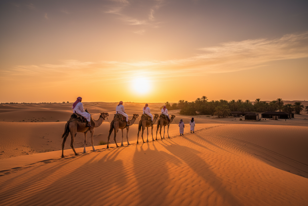 Wahiba Sands camel ride